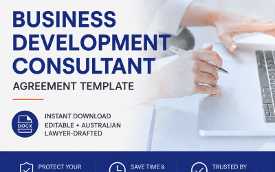 Engaging a business development consultant? Make sure the arrangement is clearly documented.